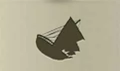 船のシルエット