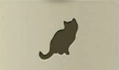 ネコのシルエット