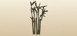 Bamboo silhouette
