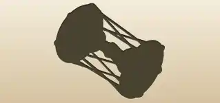 Drum silhouette