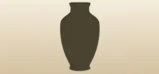 Vase silhouette