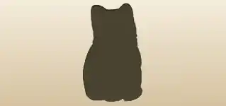 Cat silhouette