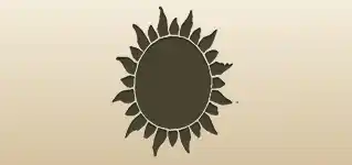 Sun silhouette