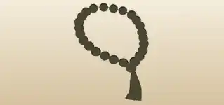 Prayer Beads silhouette