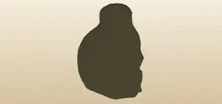 Monkey silhouette
