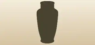 Vase silhouette