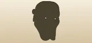 Mask silhouette