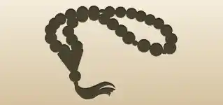 Prayer Beads silhouette