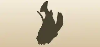 Fish silhouette