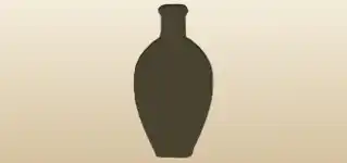 Vase silhouette