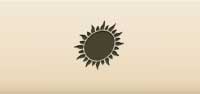 Sun silhouette