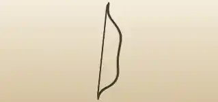 Archery Bow silhouette