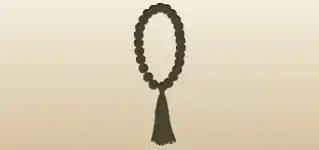 Prayer Beads silhouette