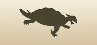 Turtle silhouette