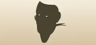 Mask silhouette