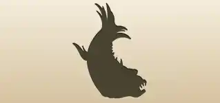 Fish silhouette