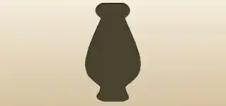 Vase silhouette