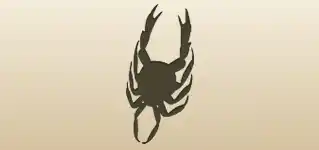 Crab silhouette