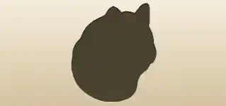 Cat silhouette