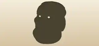 Mask silhouette