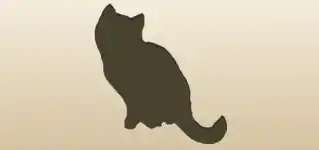 Cat silhouette