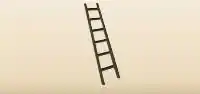Ladder silhouette