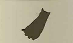ネコのシルエット