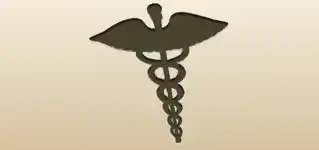 Caduceus silhouette