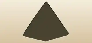 Pyramid silhouette