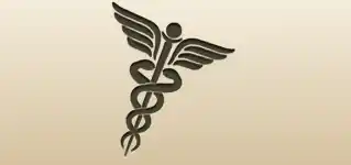 Caduceus silhouette