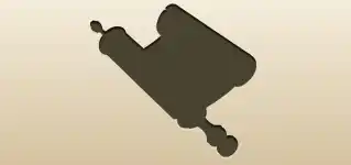 Scroll silhouette