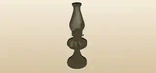 Lamp silhouette