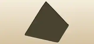 Pyramid silhouette