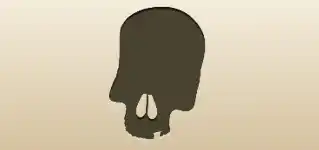 Skull silhouette