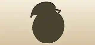 Apple silhouette
