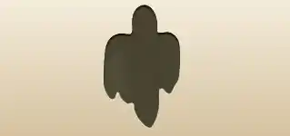 Ghost silhouette