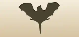 Bat silhouette