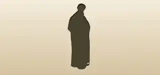 Astrologer silhouette