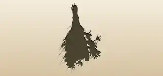 Dried Flowers silhouette