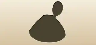 Inkwell silhouette