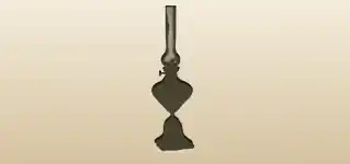 Lamp silhouette
