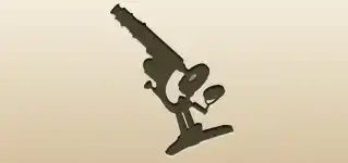 Microscope silhouette