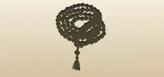 Prayer Beads silhouette