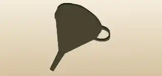 Funnel silhouette