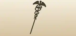 Caduceus silhouette