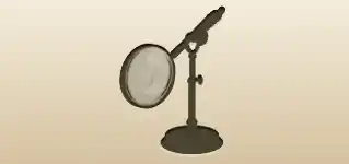 Magnifying Glass silhouette