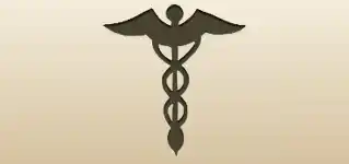 Caduceus silhouette