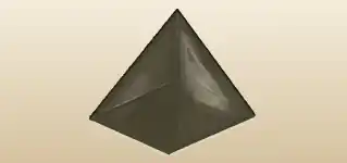 Pyramid silhouette