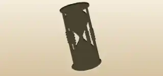 Hourglass silhouette