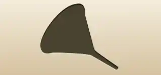 Funnel silhouette
